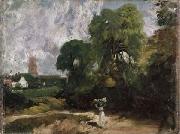 John Constable Stoke-by-Nayland, Suffolk. oil on canvas